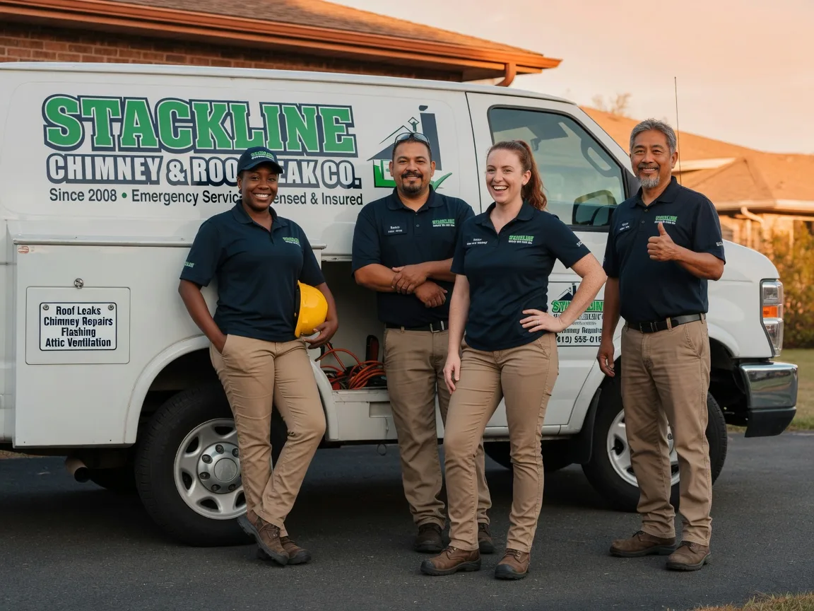 Chimney flashing repair company in Berthold, ND